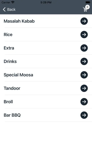 Capturas de pantalla de Moosa BBQ Restaurant
