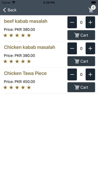 Capturas de pantalla de Moosa BBQ Restaurant
