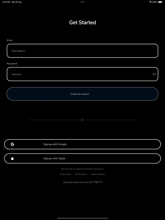 Tangkapan skrin Ai Smart Chat Assistant iPad 