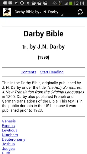 Darby Bible by J.N. Darby Screenshots
