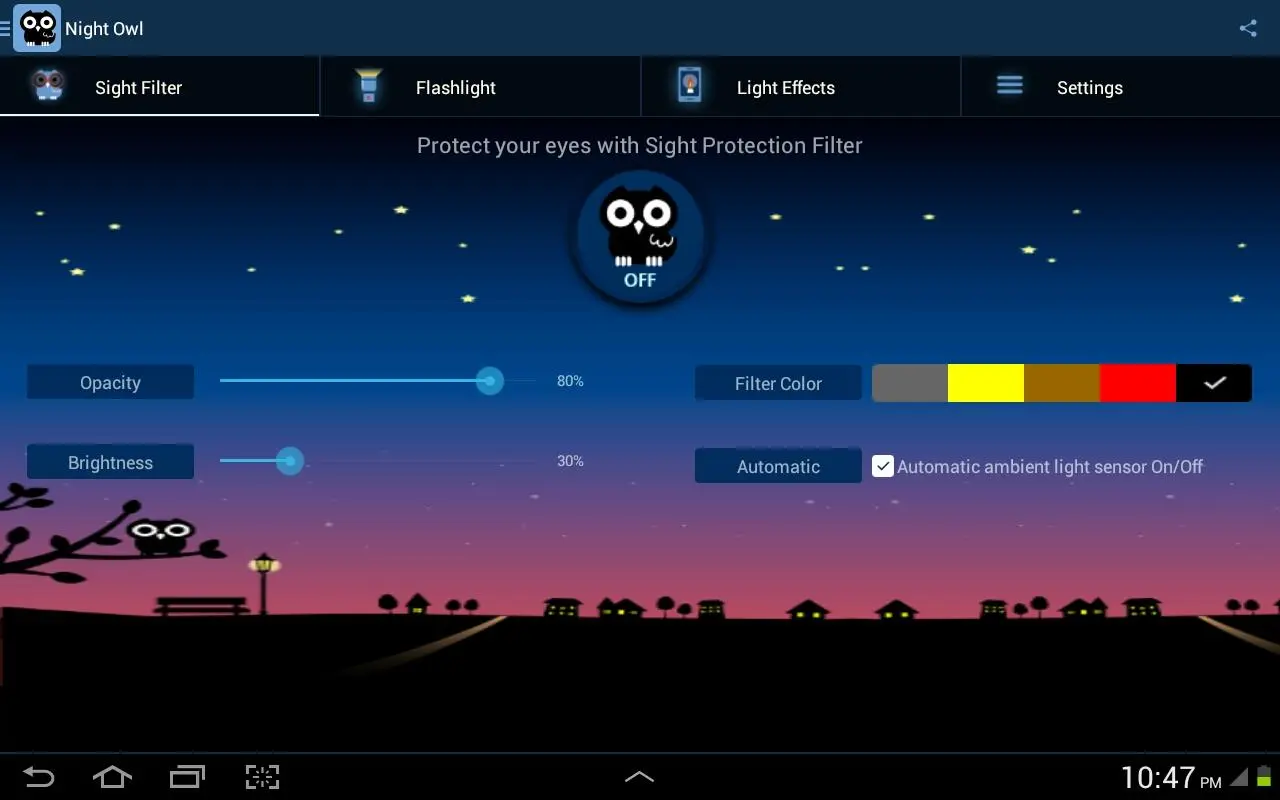 Night Owl Screenshots
