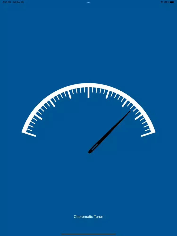 Chromatic Tuner - A440 Hz iPad  Screenshots