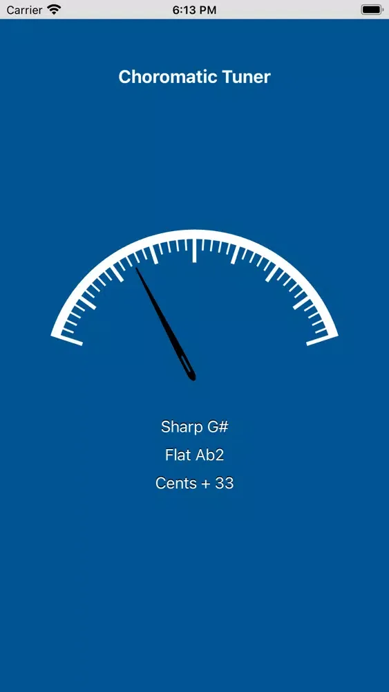 Chromatic Tuner - A440 Hz Screenshots