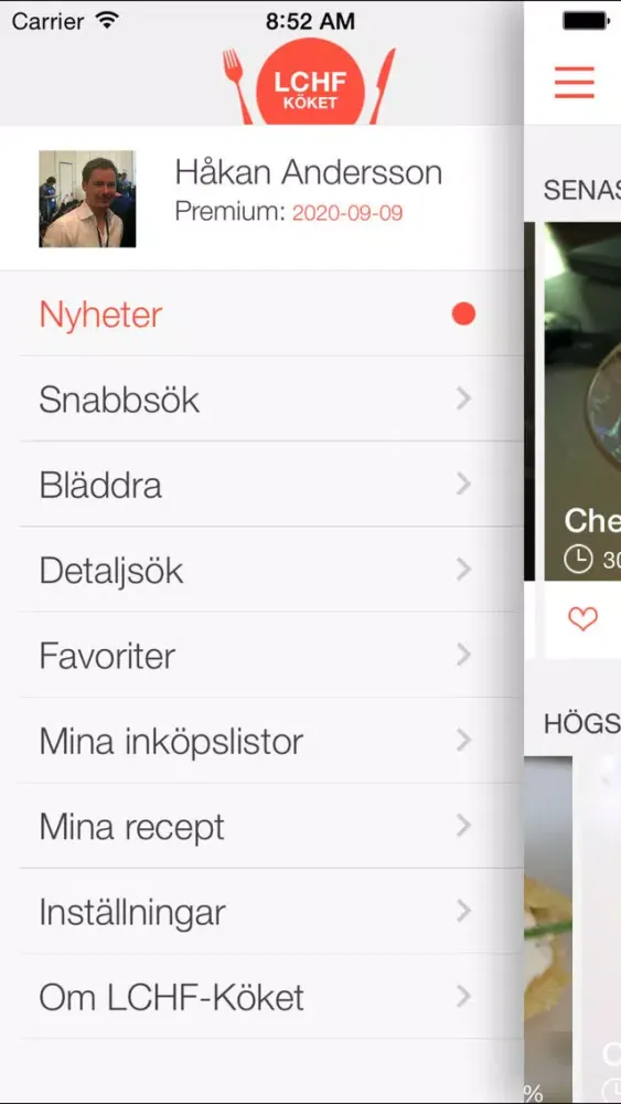 LCHF-Köket Pro - Recept för lågkolhydratkost Ekran Görüntüleri