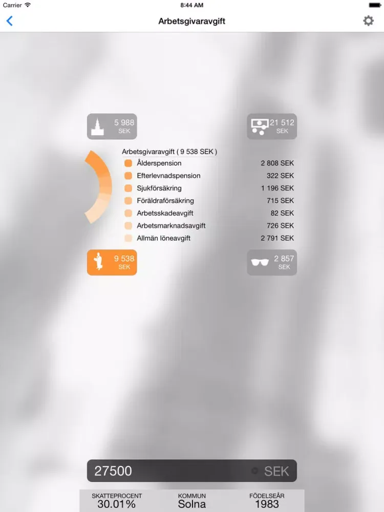 Lönekollen 2015 iPad  Screenshots