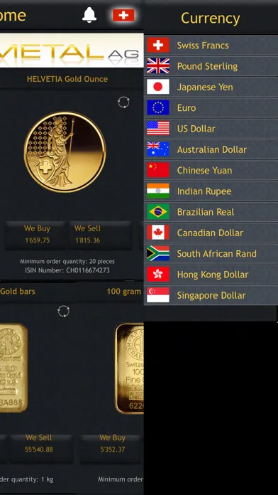 ภาพหน้าจอของ iGold Coin