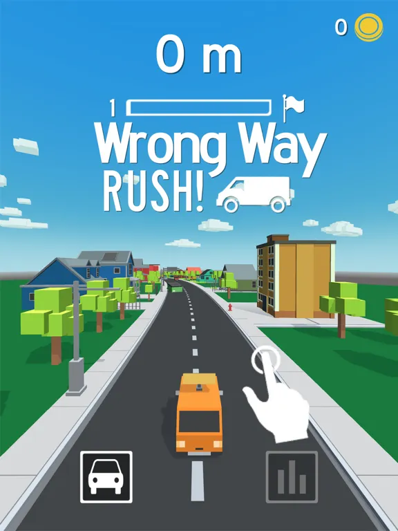Tangkapan skrin Wrong Way RUSH! iPad 