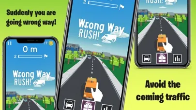 Tangkapan skrin Wrong Way RUSH!