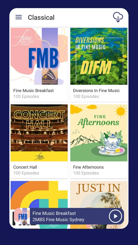 Скриншоты 2MBS App