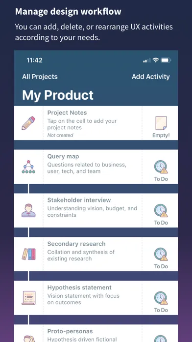 UX Assist Screenshots
