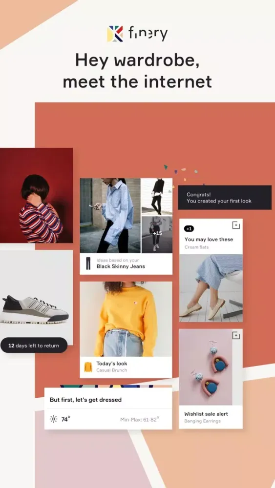 Captures d'écran de Finery: Your personal wardrobe