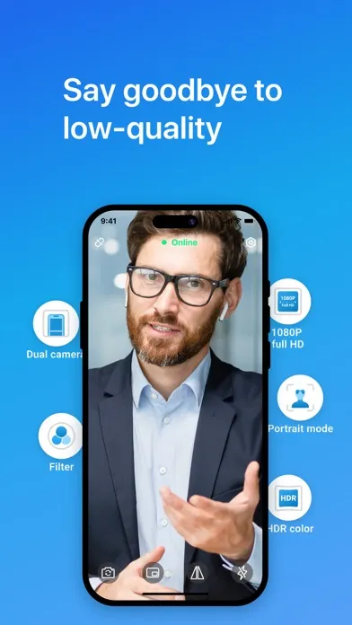 Zrzuty ekranu FineCam Webcam for PC and Mac