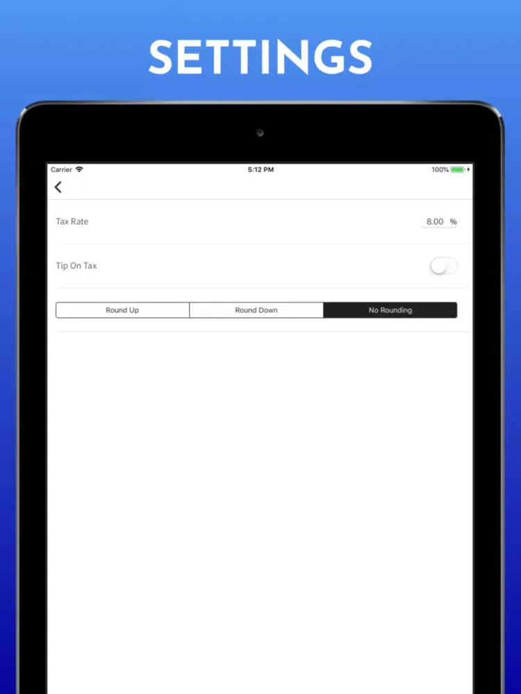 Tip Calculator - Split & Tip iPad  স্ক্রিনশট