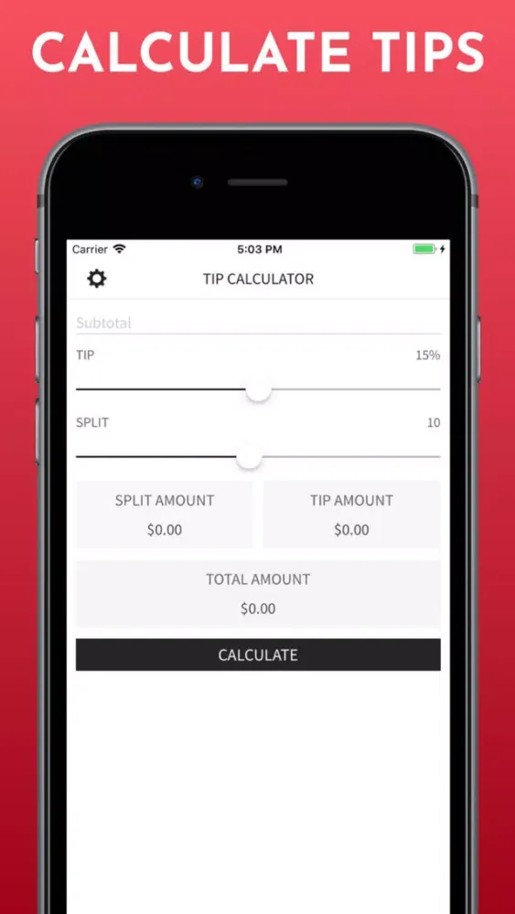 Tip Calculator - Split & Tip স্ক্রিনশট