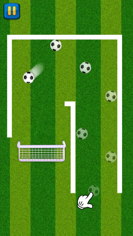 Tangkapan skrin Finger Football