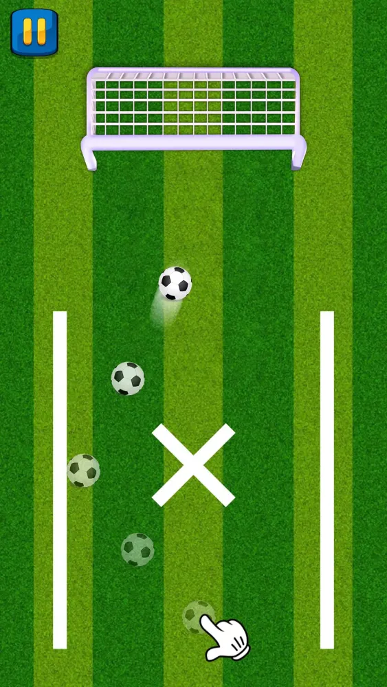 Tangkapan skrin Finger Football