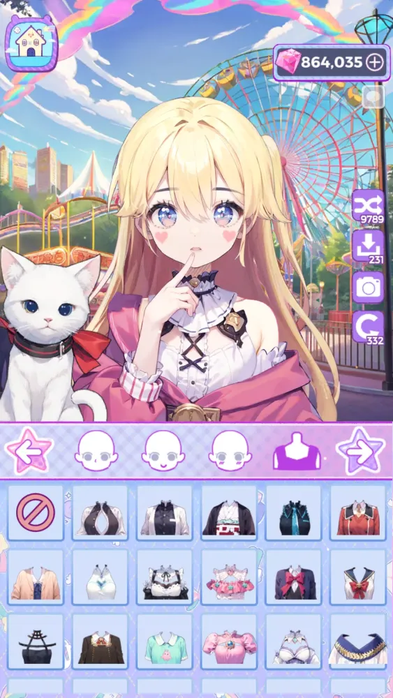 Anime Style : Avatar Maker 스크린샷