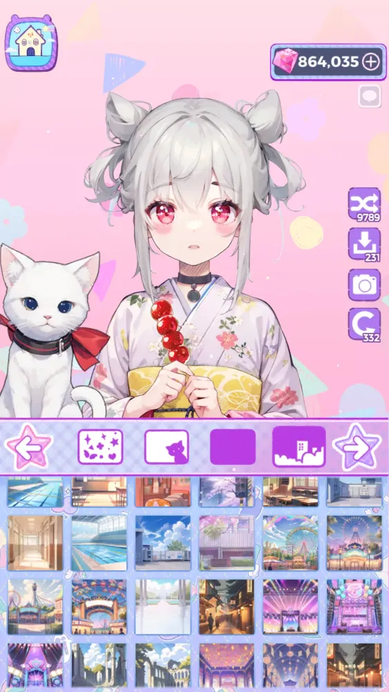 Anime Style : Avatar Maker 스크린샷