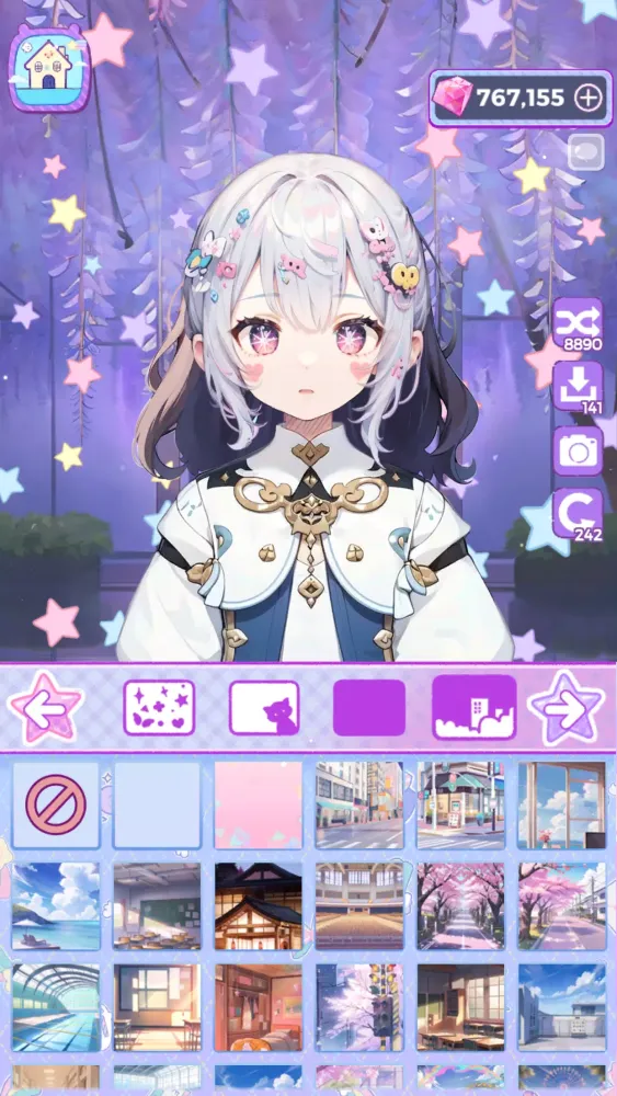 Anime Style : Avatar Maker 스크린샷