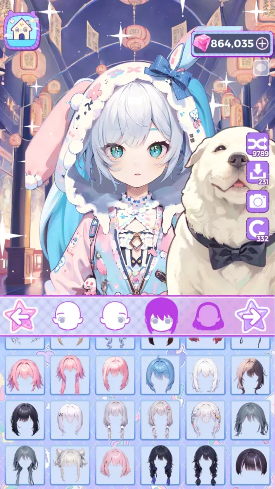 Anime Style : Avatar Maker 스크린샷