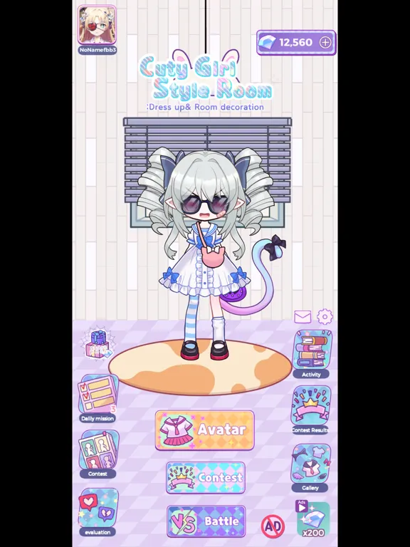 Capturas de pantalla de Cuty Girl Style Room iPad 