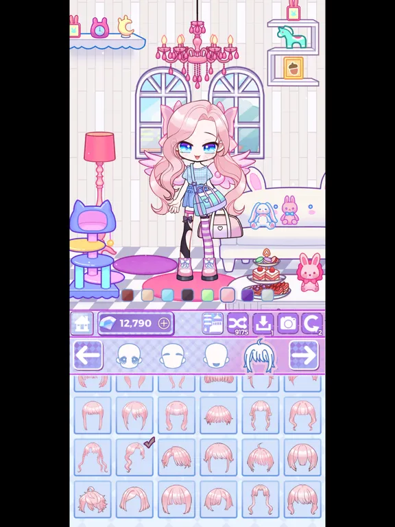 Capturas de pantalla de Cuty Girl Style Room iPad 