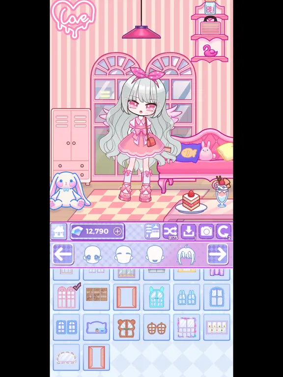 Capturas de pantalla de Cuty Girl Style Room iPad 