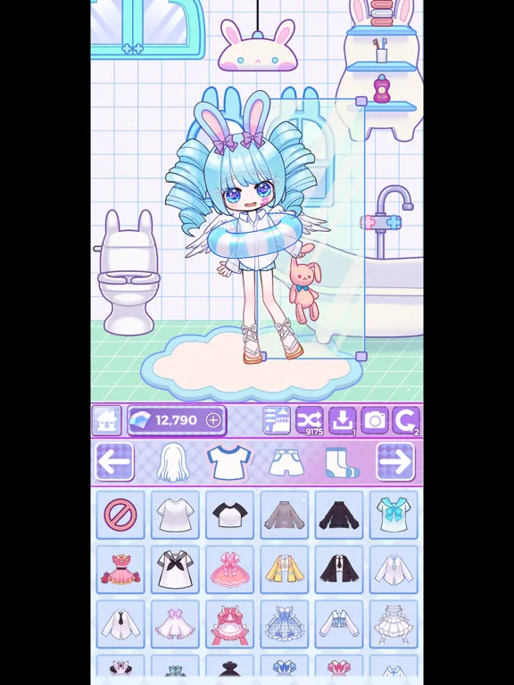 Capturas de pantalla de Cuty Girl Style Room iPad 