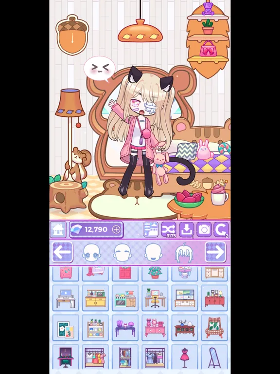 Capturas de pantalla de Cuty Girl Style Room iPad 
