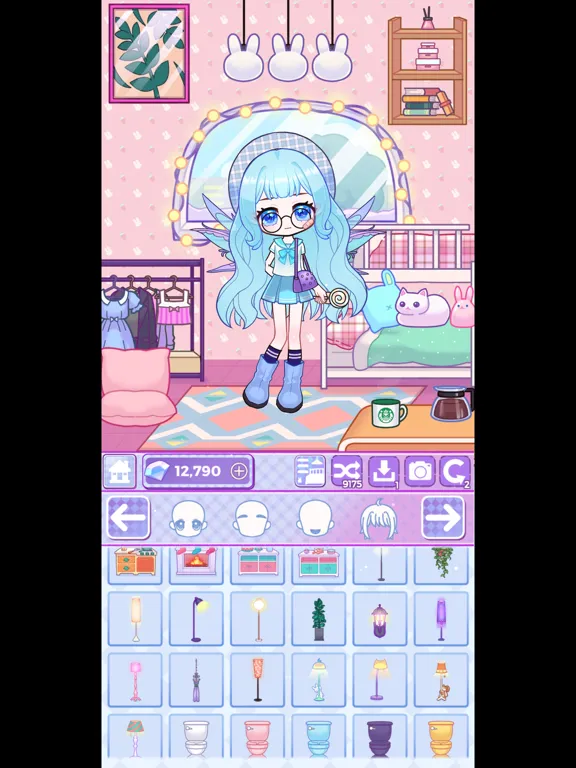 Capturas de pantalla de Cuty Girl Style Room iPad 