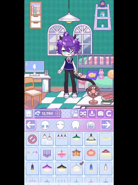 Capturas de pantalla de Cuty Girl Style Room iPad 