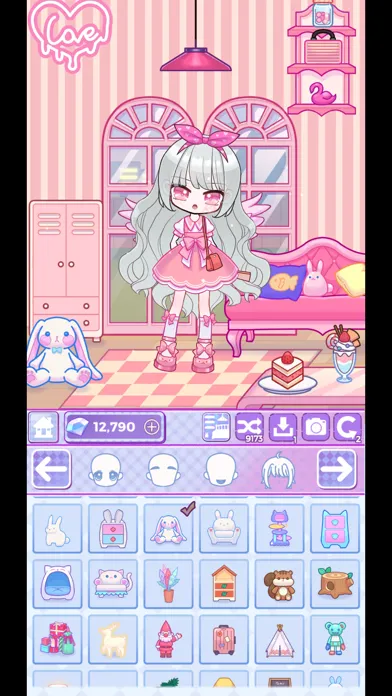 Capturas de pantalla de Cuty Girl Style Room