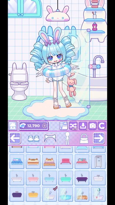 Capturas de pantalla de Cuty Girl Style Room