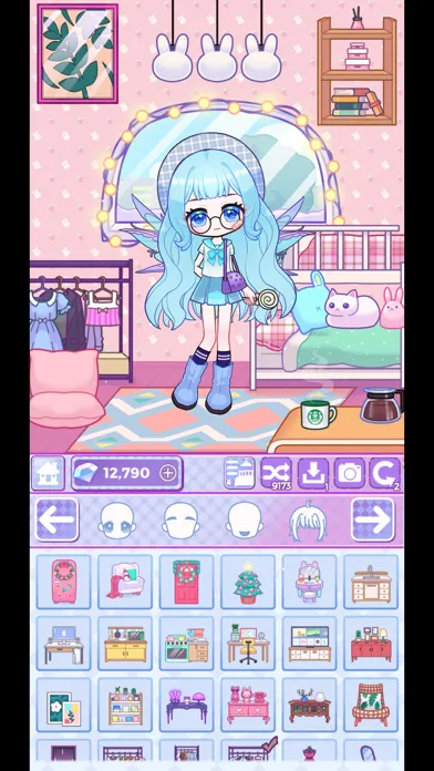 Capturas de pantalla de Cuty Girl Style Room