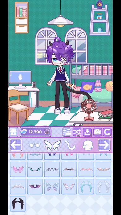 Capturas de pantalla de Cuty Girl Style Room