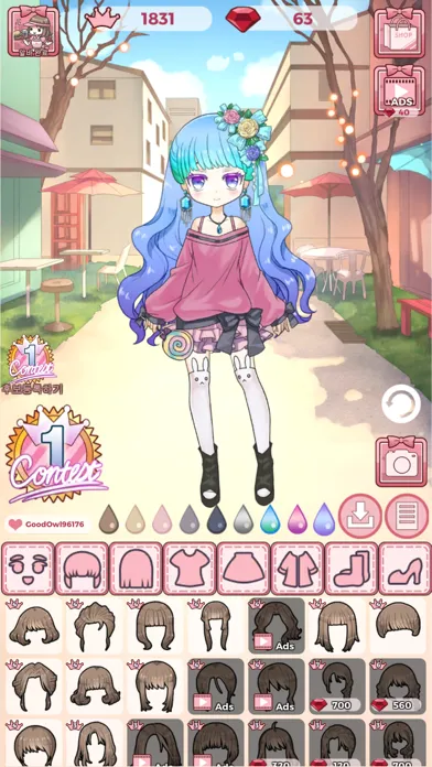 Screenshot di Vanilla's Dress Room