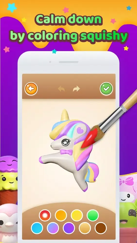 Скриншоты Super Squishy 3D: Paint & Play