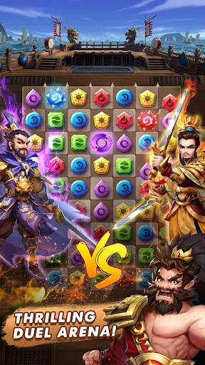 Three Kingdoms & Puzzles: Matc应用截图