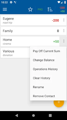 Loans & Debts: Notepad Ekran Görüntüleri
