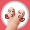 Finger Smiley Animated Sticker