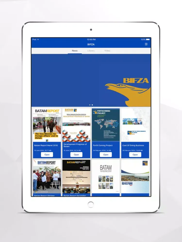 Batam FTZ iPad  スクリーンショット