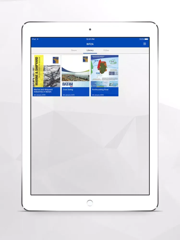 Batam FTZ iPad  スクリーンショット