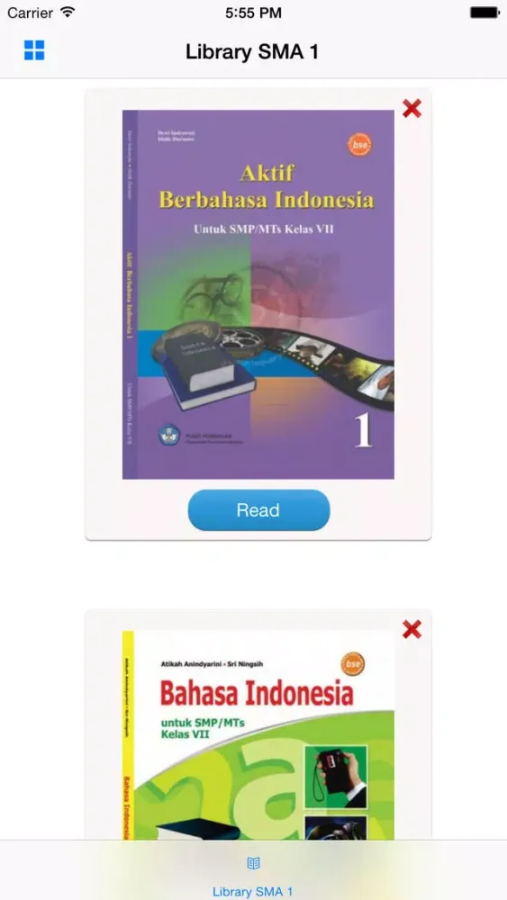 Buku Paket SMA Ekran Görüntüleri