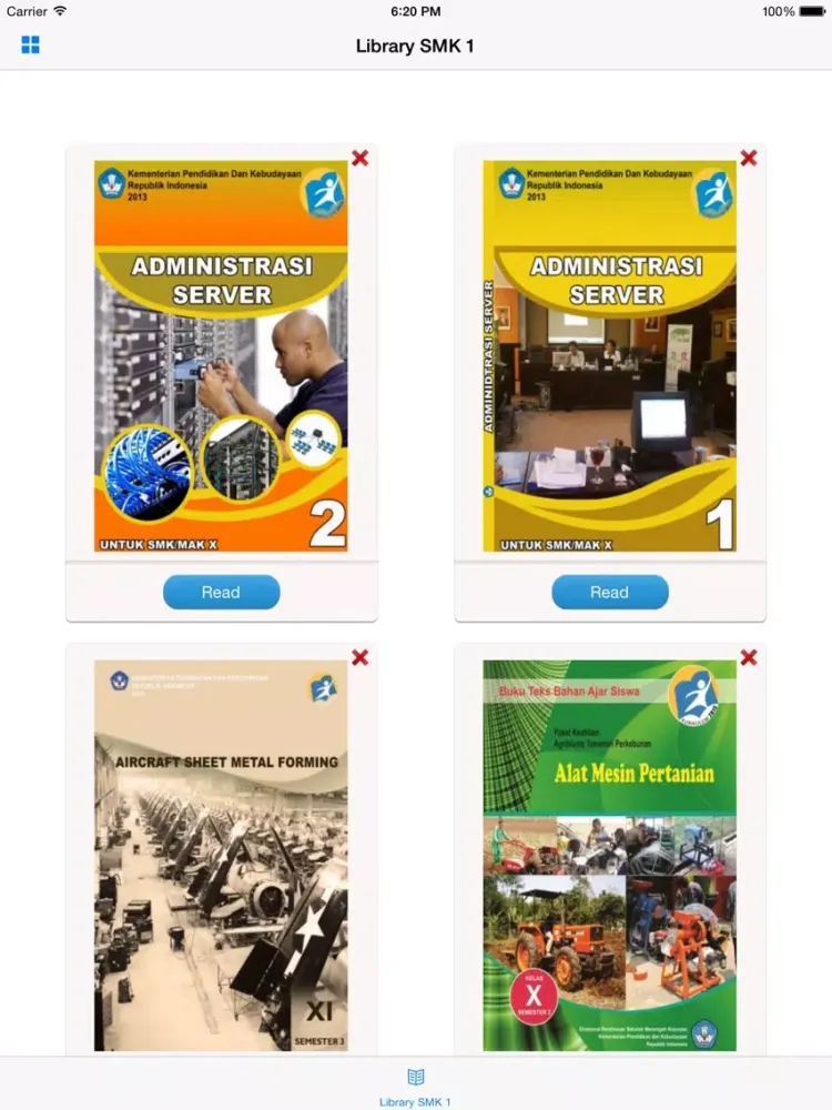 Buku Paket SMK iPad  스크린샷