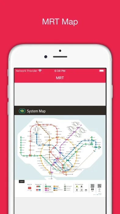 SGBus - Bus Timing & MRT Map Screenshots