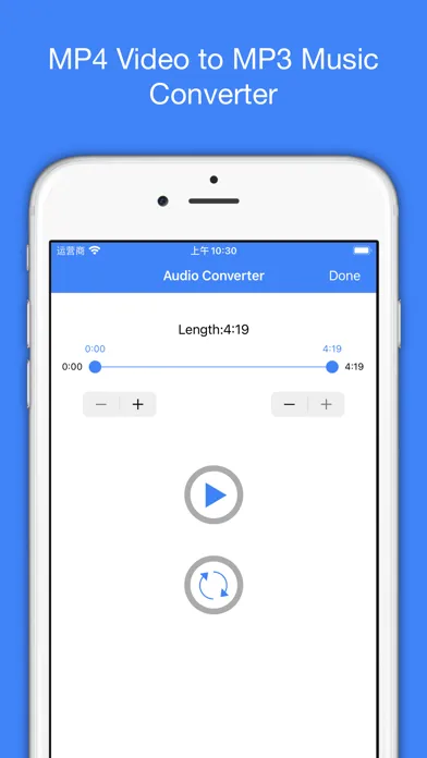 Video to MP3 Converter App Screenshots