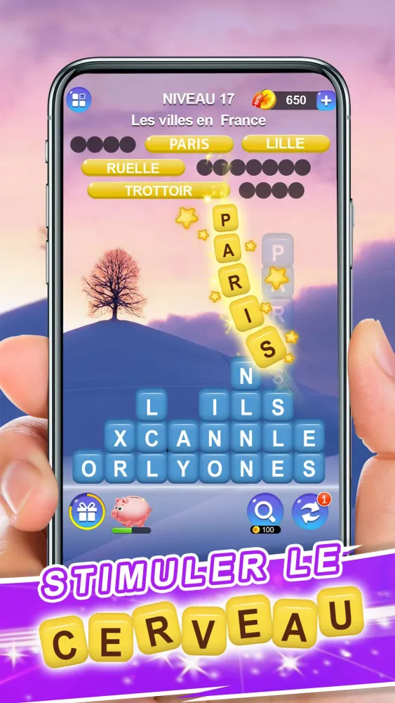 Capturas de tela do Briser des Mots : Jeu de Mots