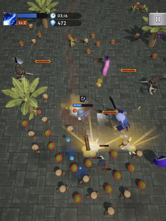 Capturas de tela do Sword.io : 3D Roguelike Game iPad 