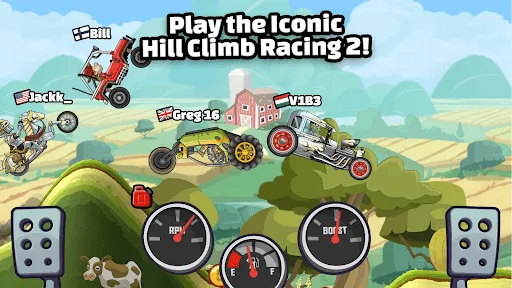 Capturas de pantalla de Hill Climb Racing 2