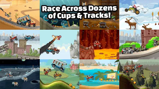 Capturas de pantalla de Hill Climb Racing 2